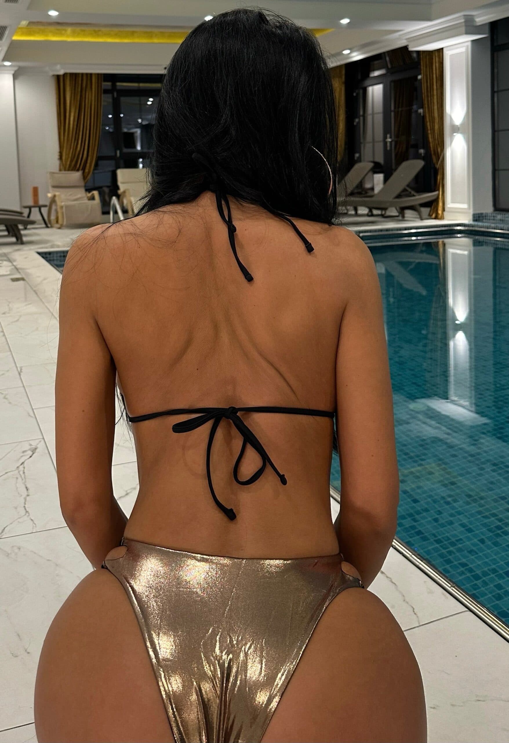 Costum de baie Gold