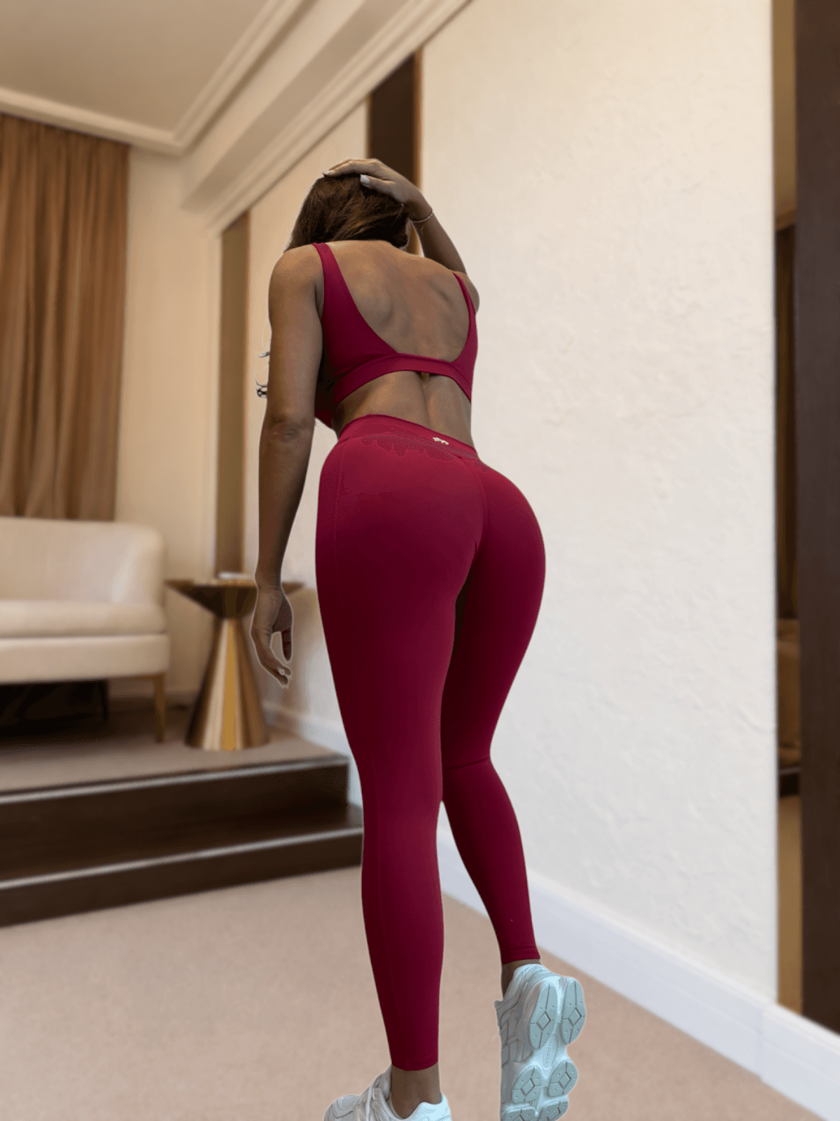Bustiera RUN Burgundy